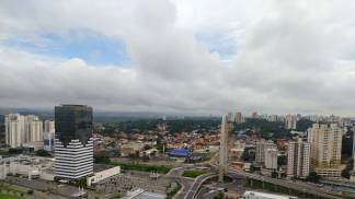 Previsão do tempo - Nublado nuvens parcialmente nublado