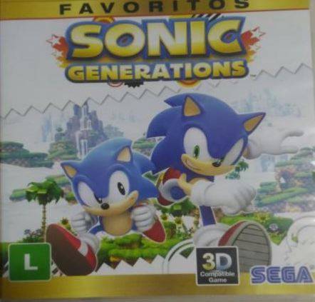 Sonic o jogo Ouriço 2 Sega Master System II em segunda mão durante