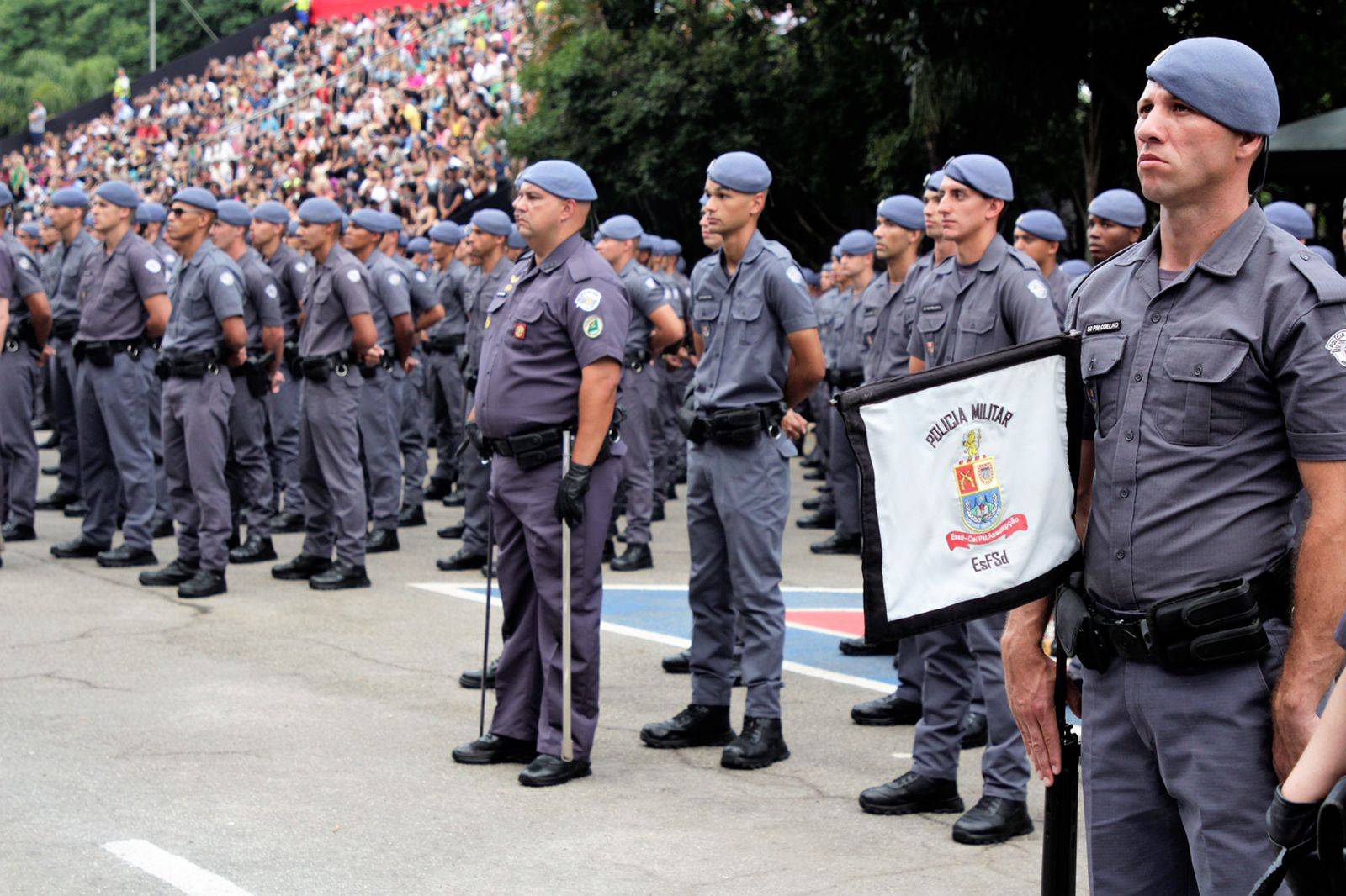 Efetivo das polícias militares é 14% maior que o das Forças