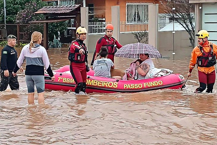 Ciclone Causa Chuva Forte E Quatro Mortes No Rs 