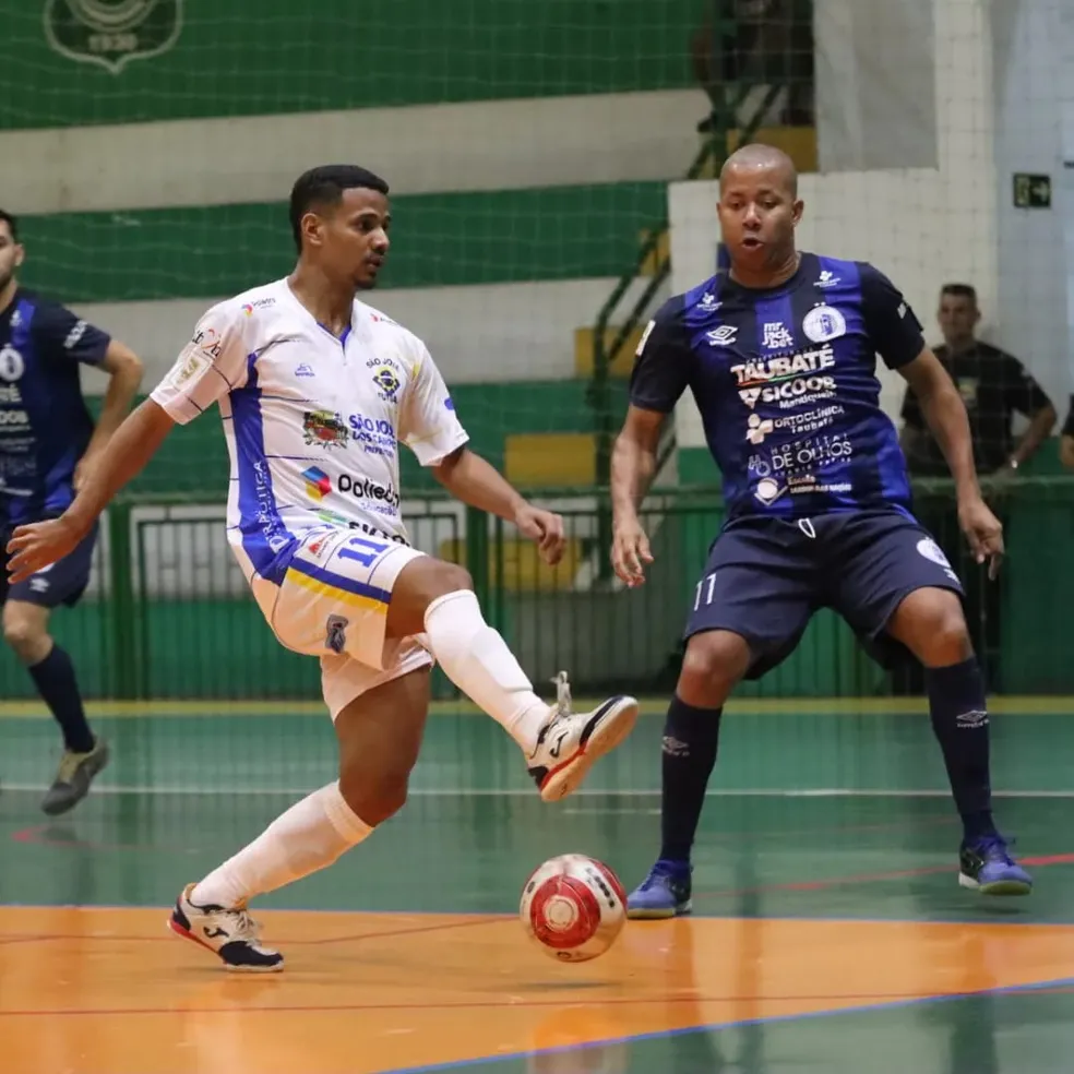 O São José Futsal empata com o Taubaté pelo primeiro jogo da Final da LPF •  São José Futsal