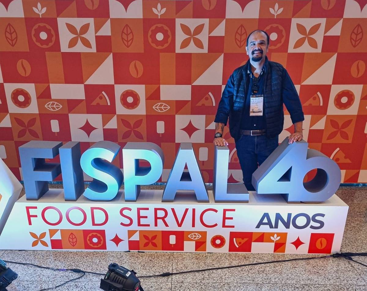 Chef Cardoso visita a 40ª Fispal Food Service & Fispal Sorvetes