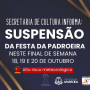 Festa da Padroeira de Aparecida é suspensa por risco de chuvas intensas