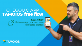 Aplicativo Tamoios Free Flow está disponível aos usuários