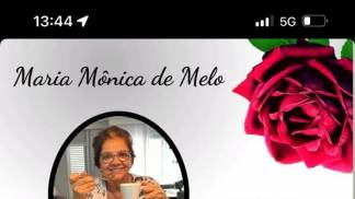 Morre Maria Mônica de Melo