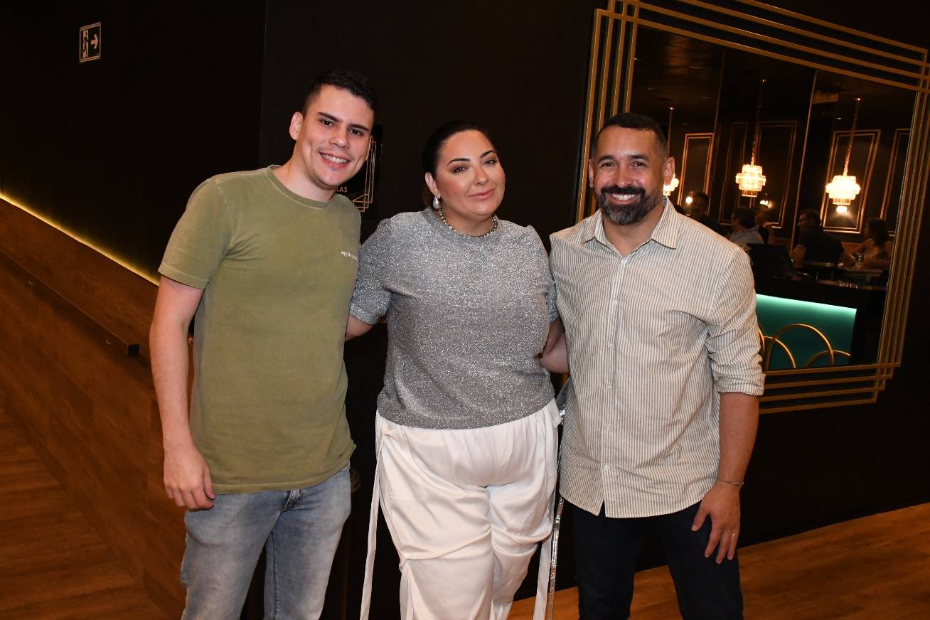 Daniel Nogueira, Débora Fernandes e Ivan Almeida