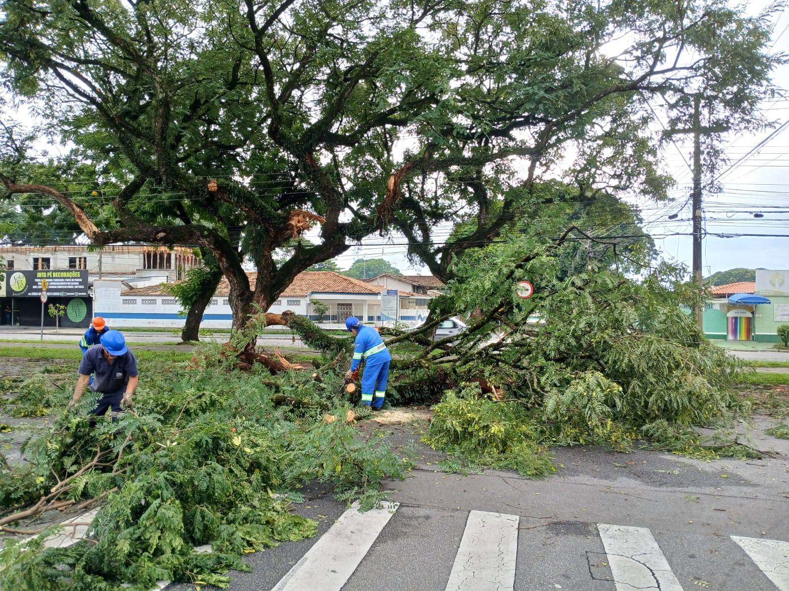 SJC: Prefeitura realiza rescaldo de chuvas nesta segunda (27)