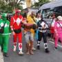 Policiais fantasiados de Power Rangers prendem homem no Carnaval