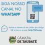 Câmara de Taubaté lança canal no WhatsApp